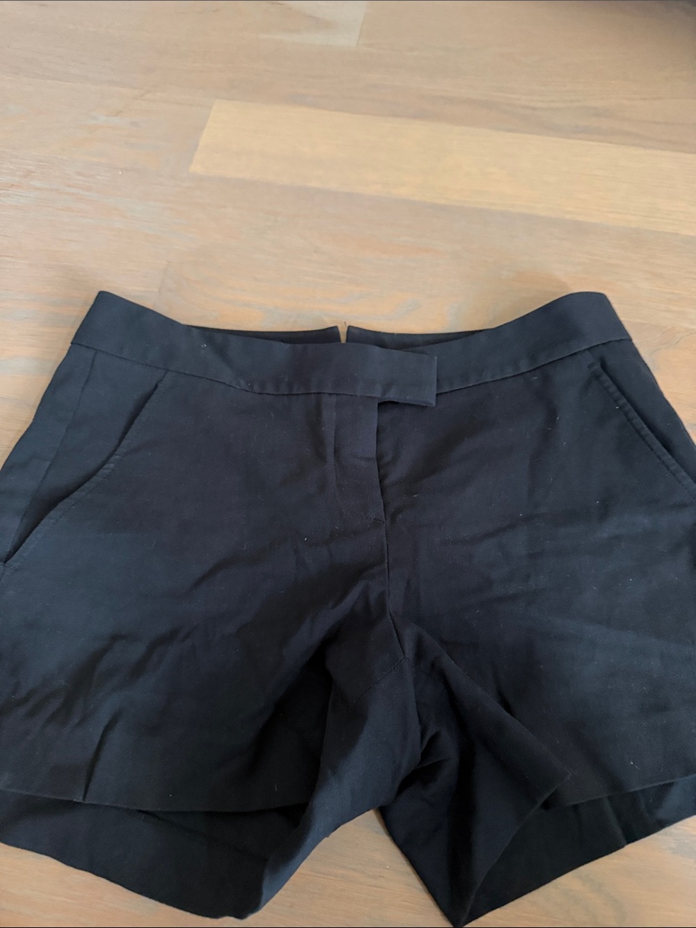 Theory Women’s Black Tailored High-Rise Shorts